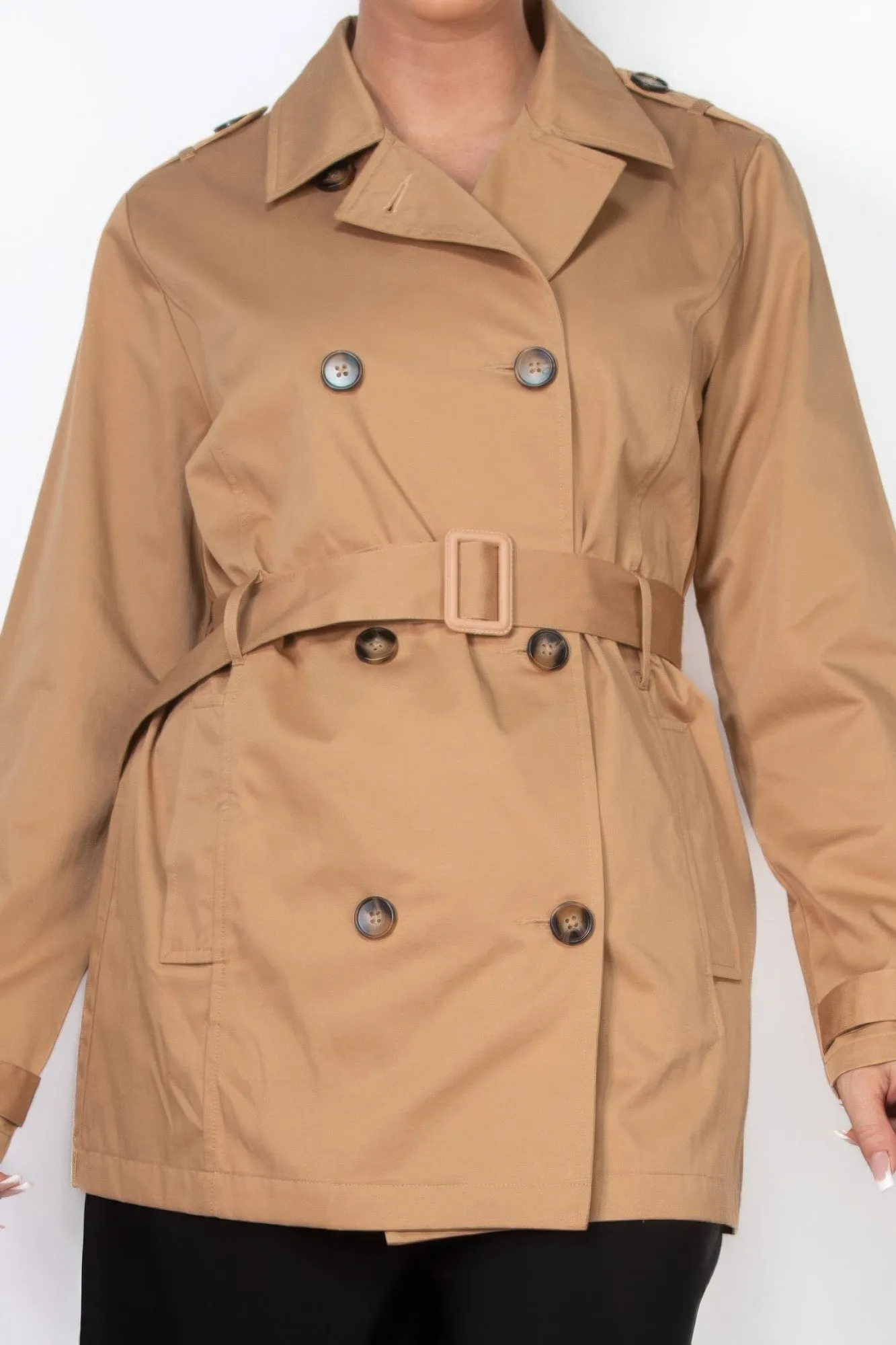 Notch Belted Coat