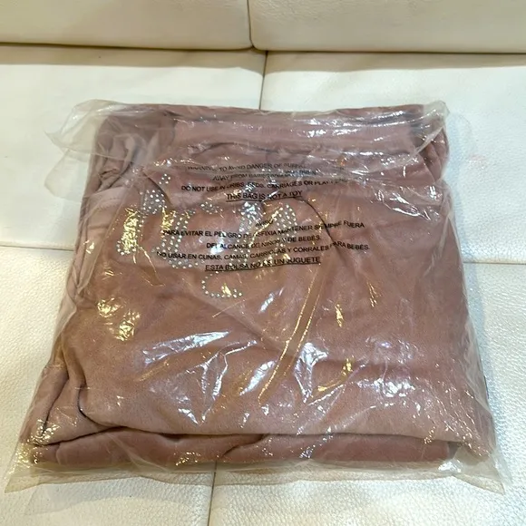 NWT JUICY COUTURE Coco Kiss 2pc Velvet Lounge Top&amp;Pants Set With Rhinestone Logo