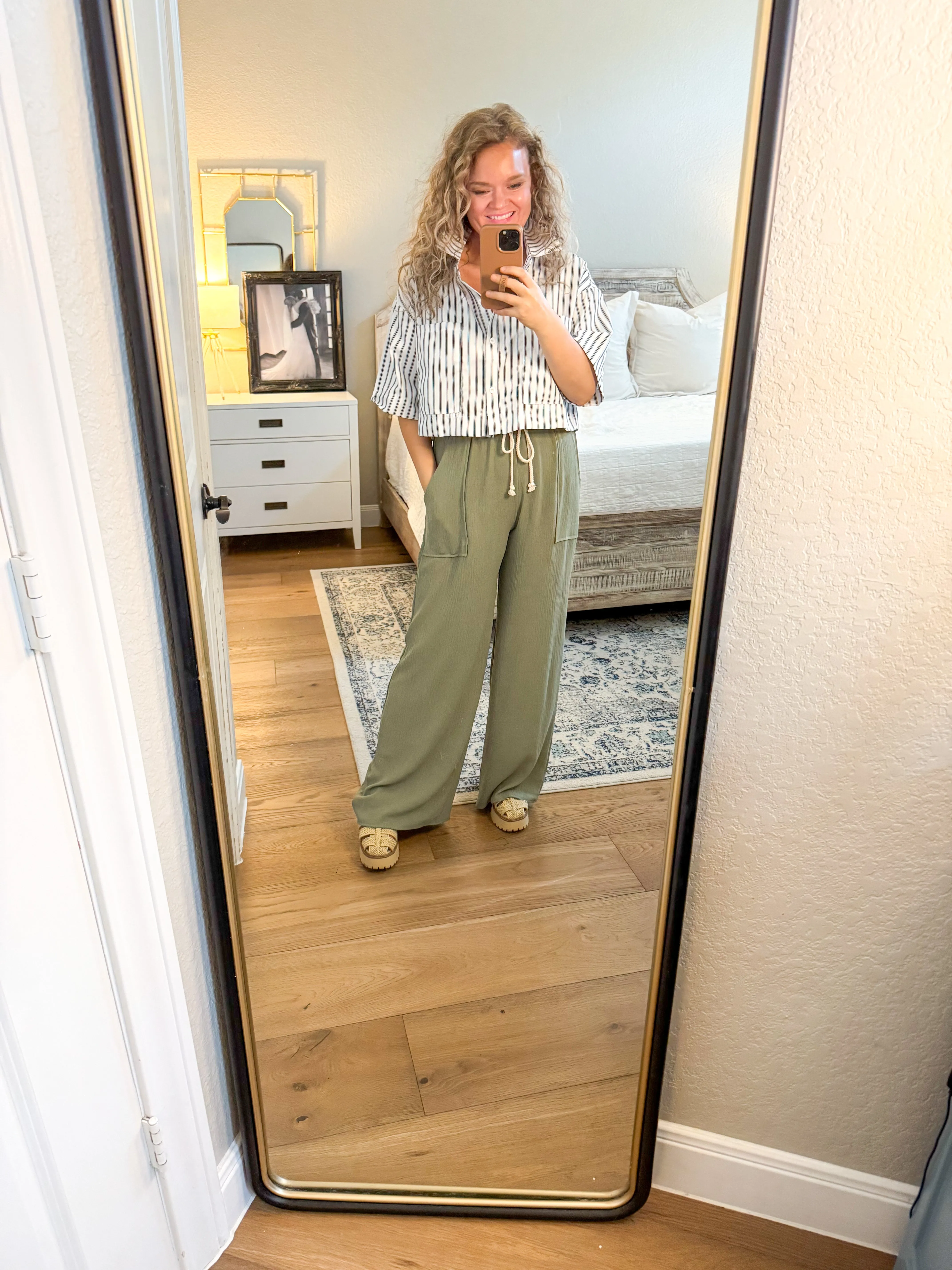 Olive Travel Pants