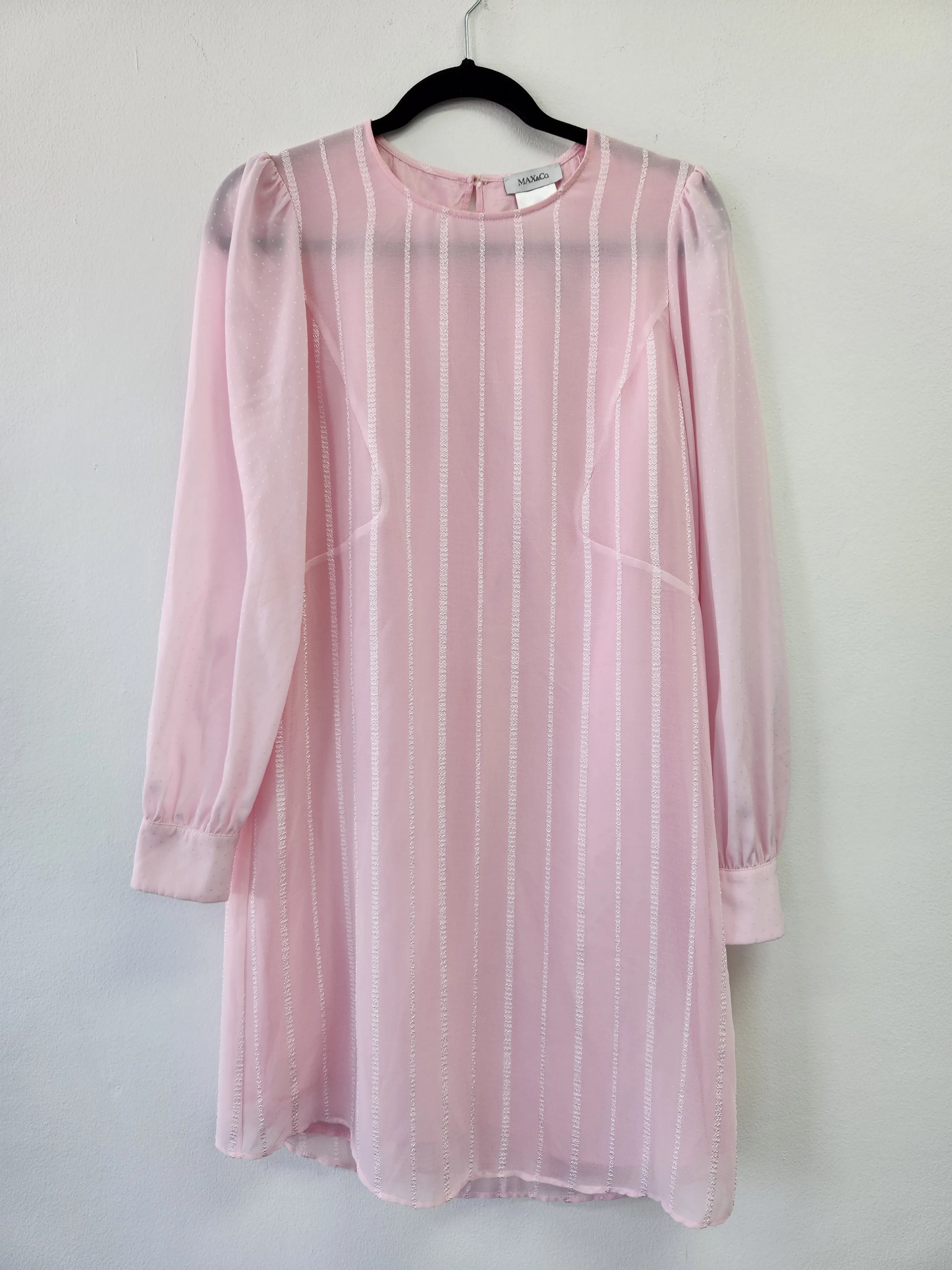Pale Pink Shift Dress