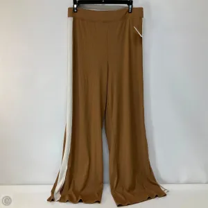 Pants Lounge By Aerie In Tan & White, Size: L