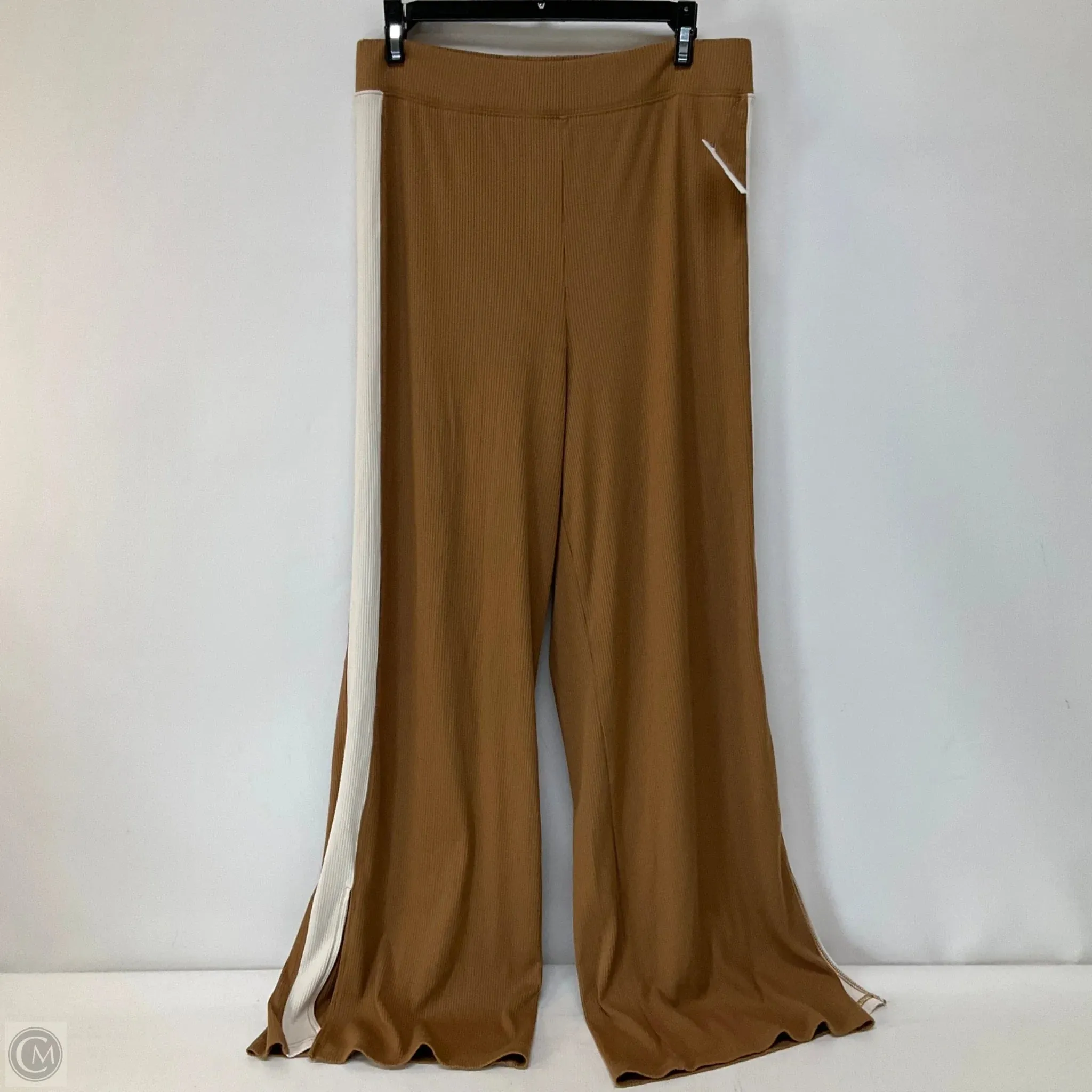 Pants Lounge By Aerie In Tan & White, Size: L