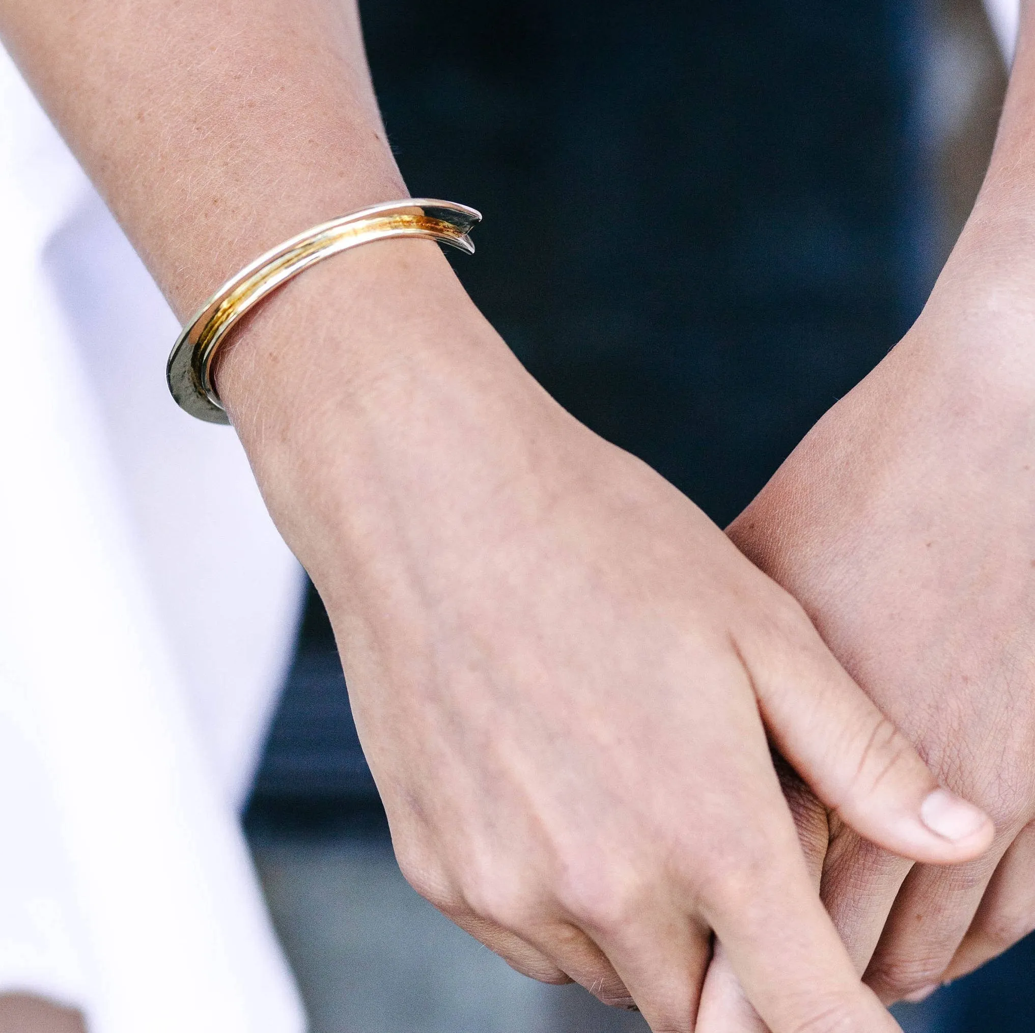 PASSAGE CUFF BRACELET | Brass or Silver