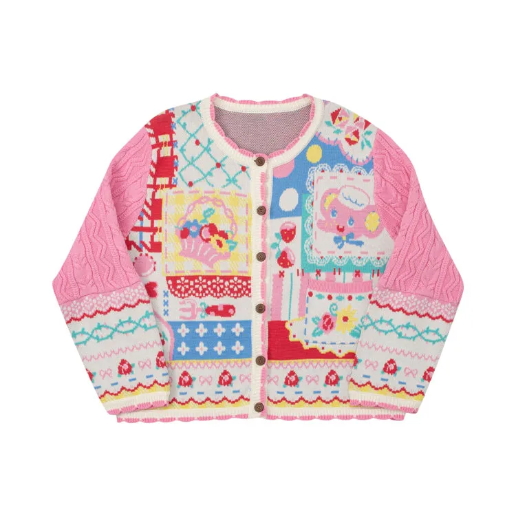 Peplum Knit Cardigan【s0000011330】