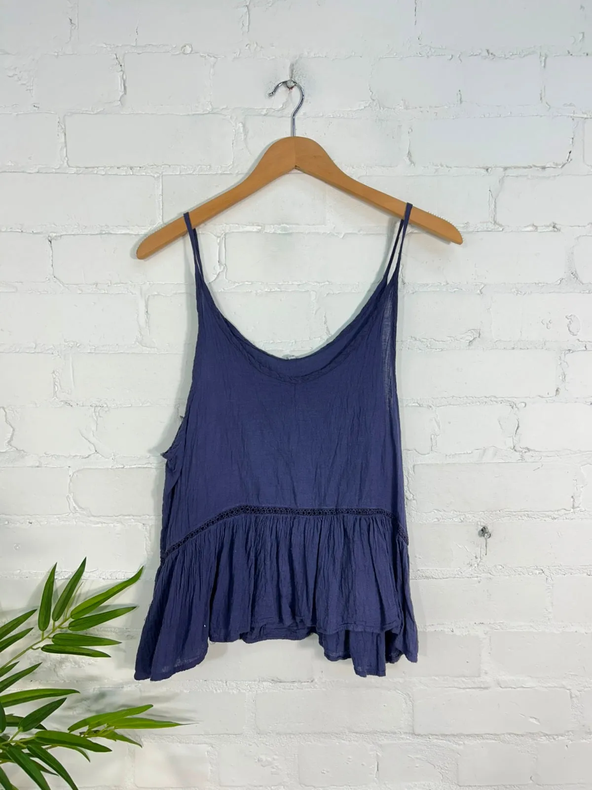 Peplum Strappy Vest