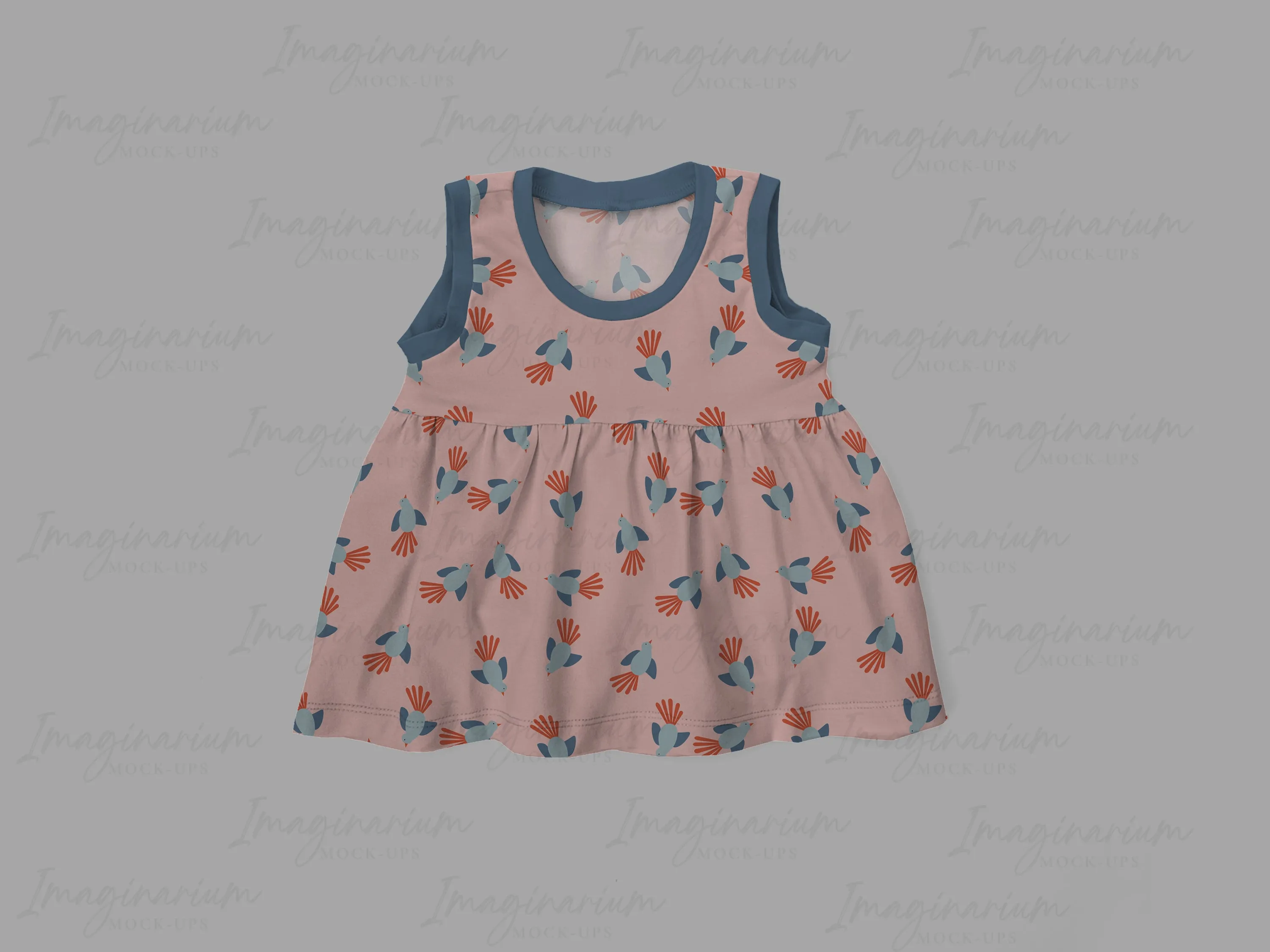 Peplum Tank Top Mock Up, Realistic Clothing Mockup for Photoshop and Procreate