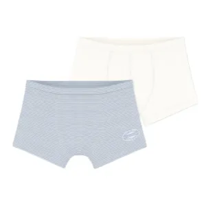Petit Bateau Blue Boxer 2 Pack