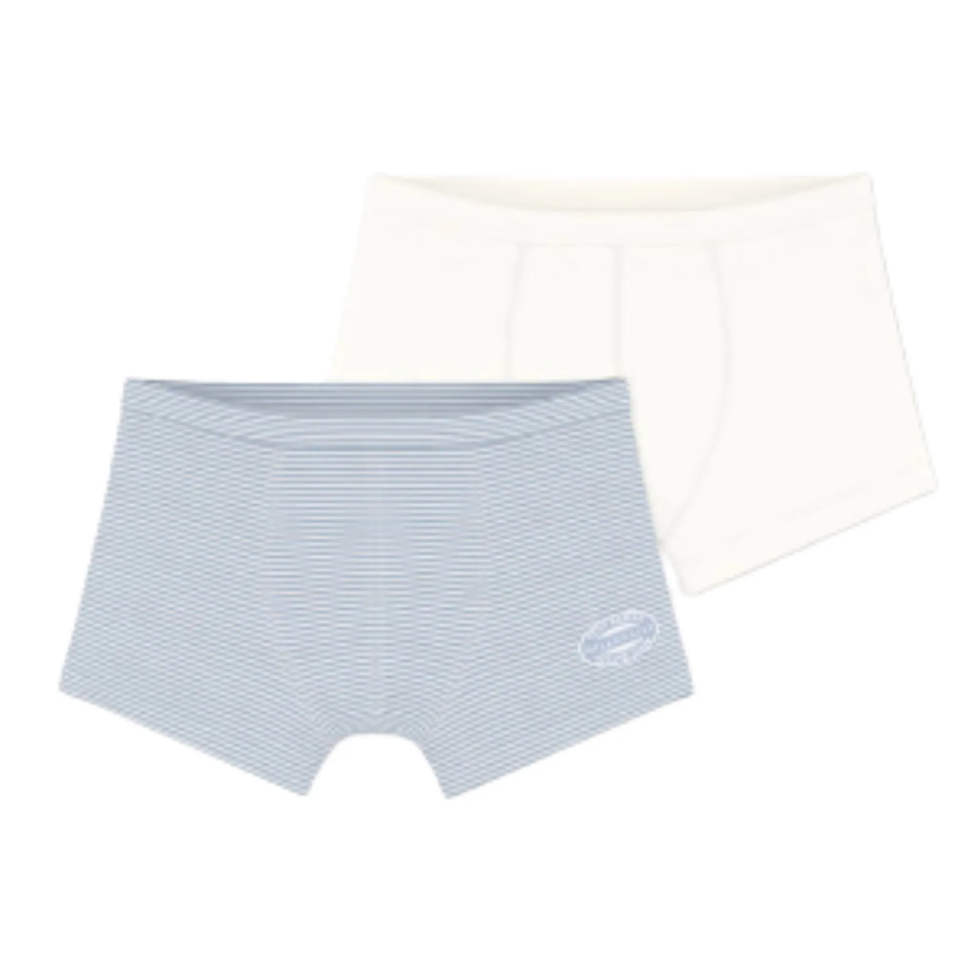 Petit Bateau Blue Boxer 2 Pack