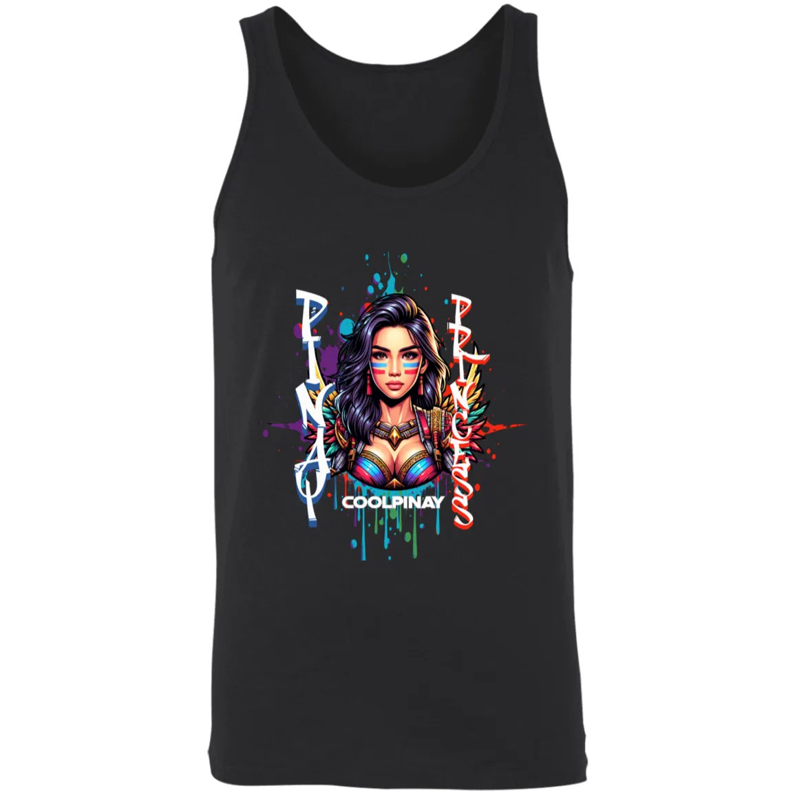 Pinay Princess Unisex Cotton Tank Top