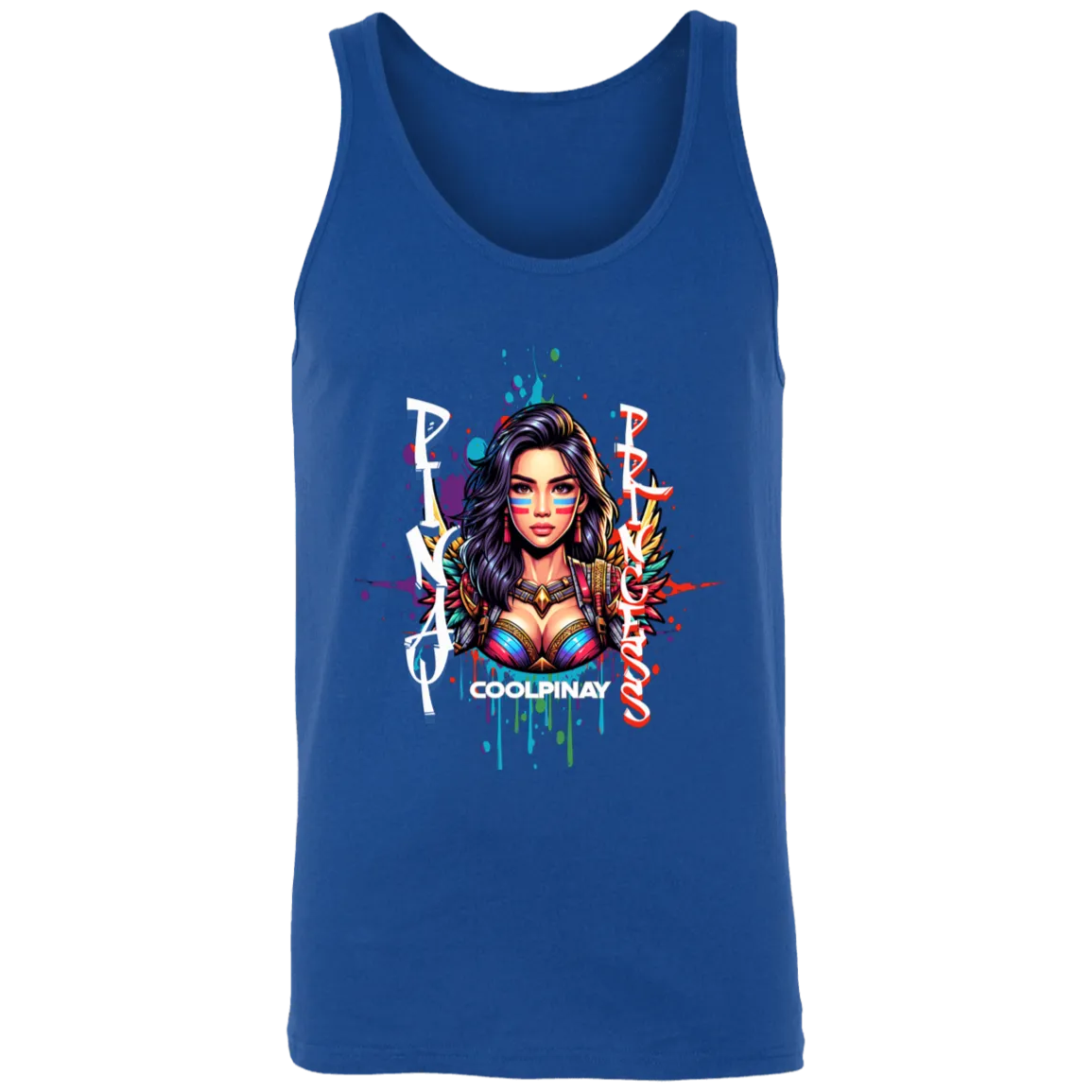 Pinay Princess Unisex Cotton Tank Top