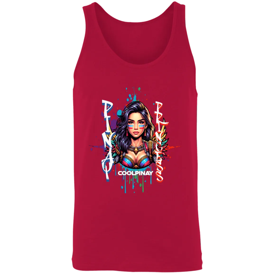 Pinay Princess Unisex Cotton Tank Top