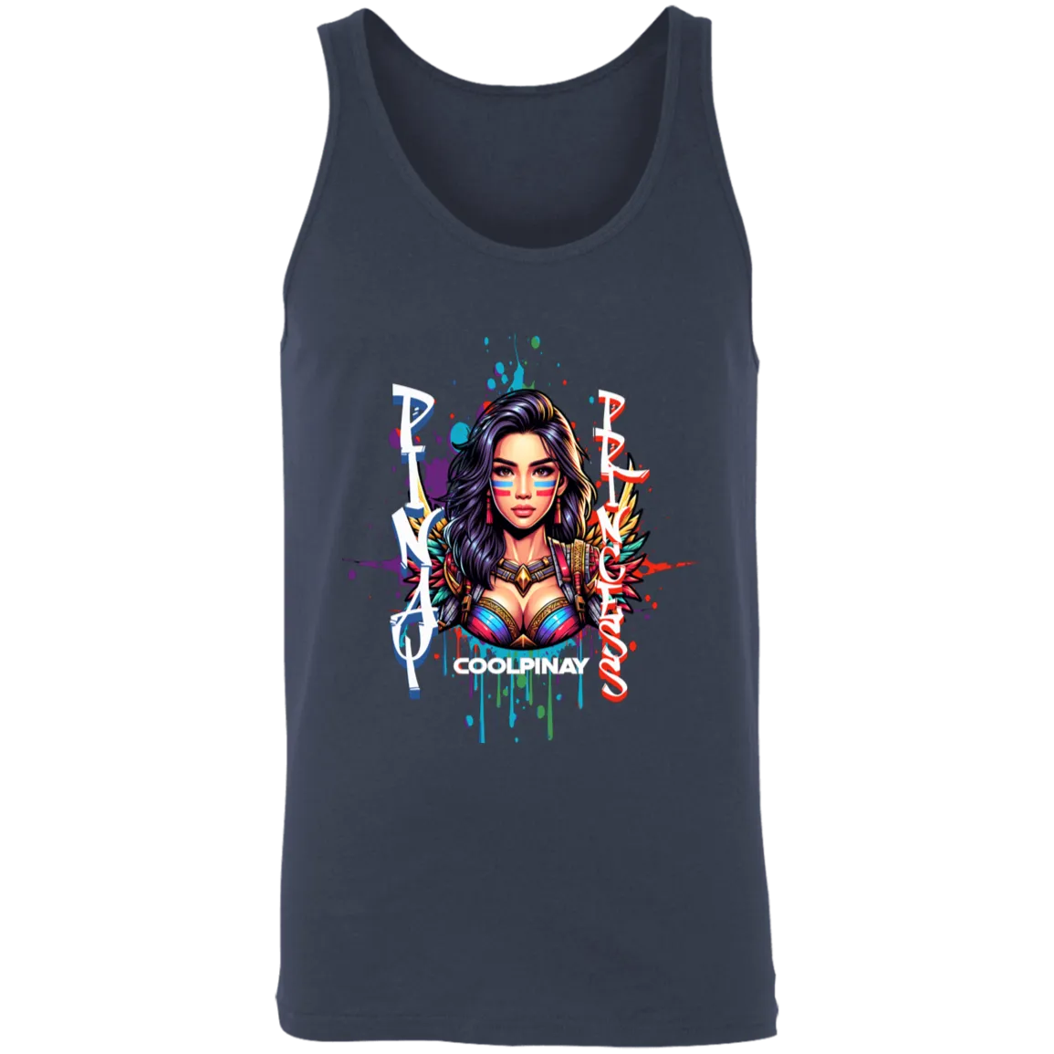 Pinay Princess Unisex Cotton Tank Top