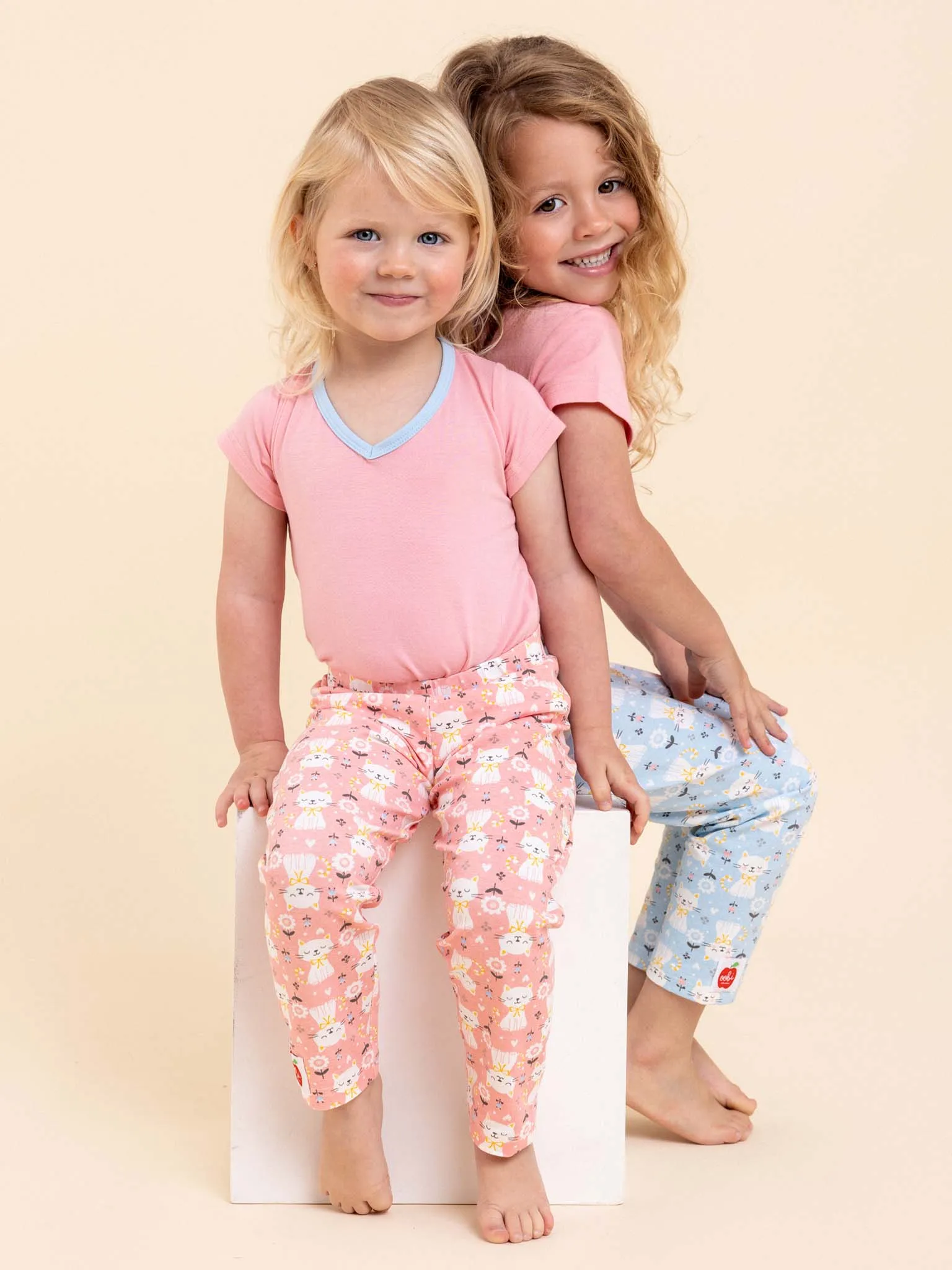 Pink Kitten Lounge Pants & Free Tee