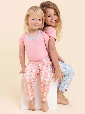 Pink Kitten Lounge Pants & Free Tee