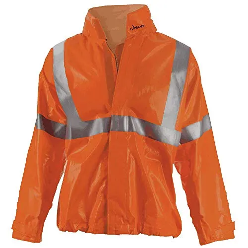 Pioneer V2449320 Flame Resistant Hi-Viz Safety Jacket, PVC on Nomex®/Kevlar®