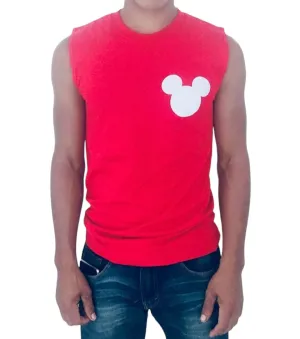 Playera sin Mangas Tank Top Mickey Mouse Plata Edición Limitada iconoclast by VOGUETI