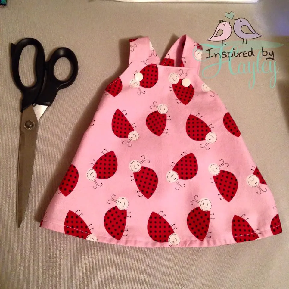 Playtime Pinny | Newborn to 2yrs Dress Sewing Pattern