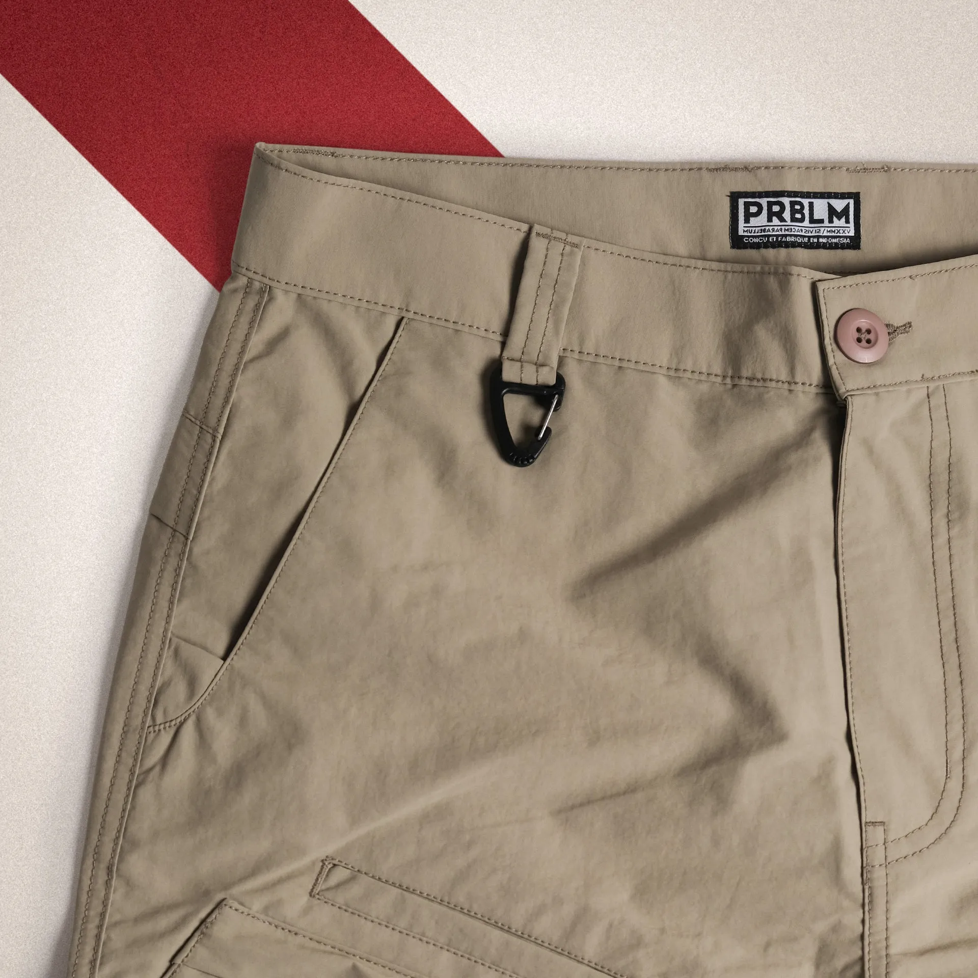 PRBLM® TX25/001™ Technical Cargo Pants Khaki