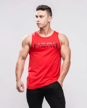 Primo Tank Top Red & Black