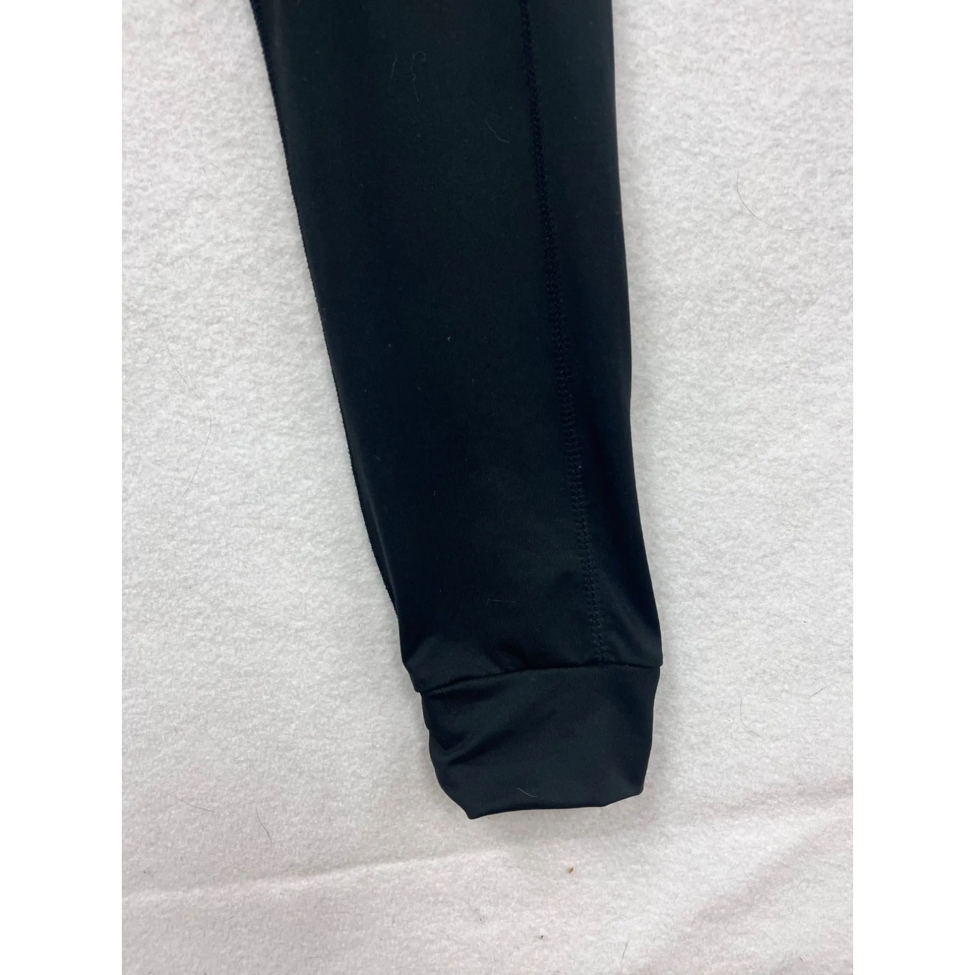 Puma Womens Black Jogger Pants W/ Side Pocket Medium #6862