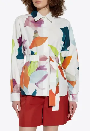 Quiete Printed Long-Sleeved Shirt