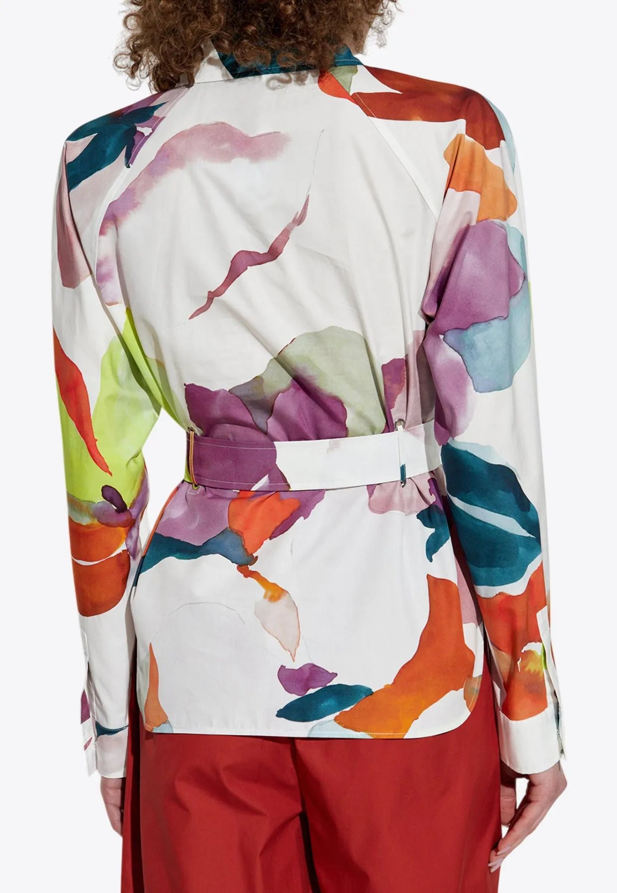 Quiete Printed Long-Sleeved Shirt