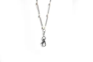 Rachel Freshwater Pearl Station (Silver)