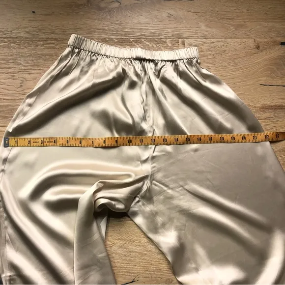 Real silk pajama lounge pants size M/L