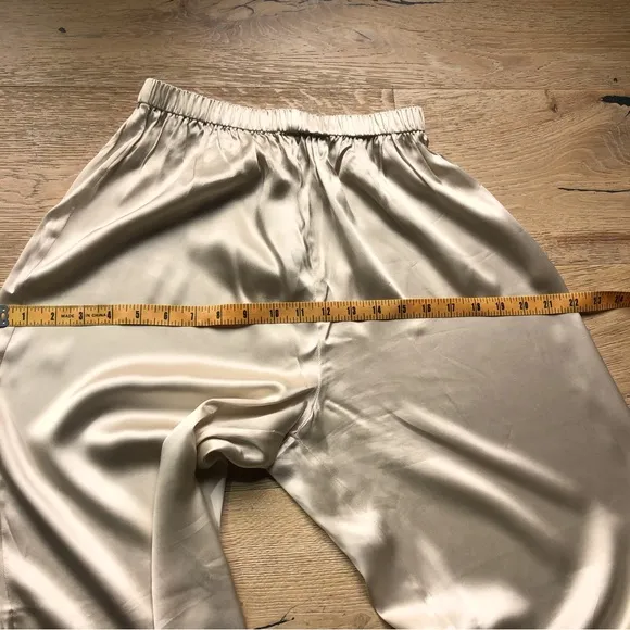 Real silk pajama lounge pants size M/L
