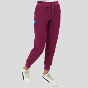 Refined Jogger Pant | Wine