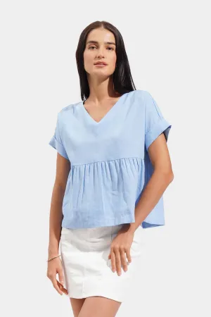 REFORME Peplum Top