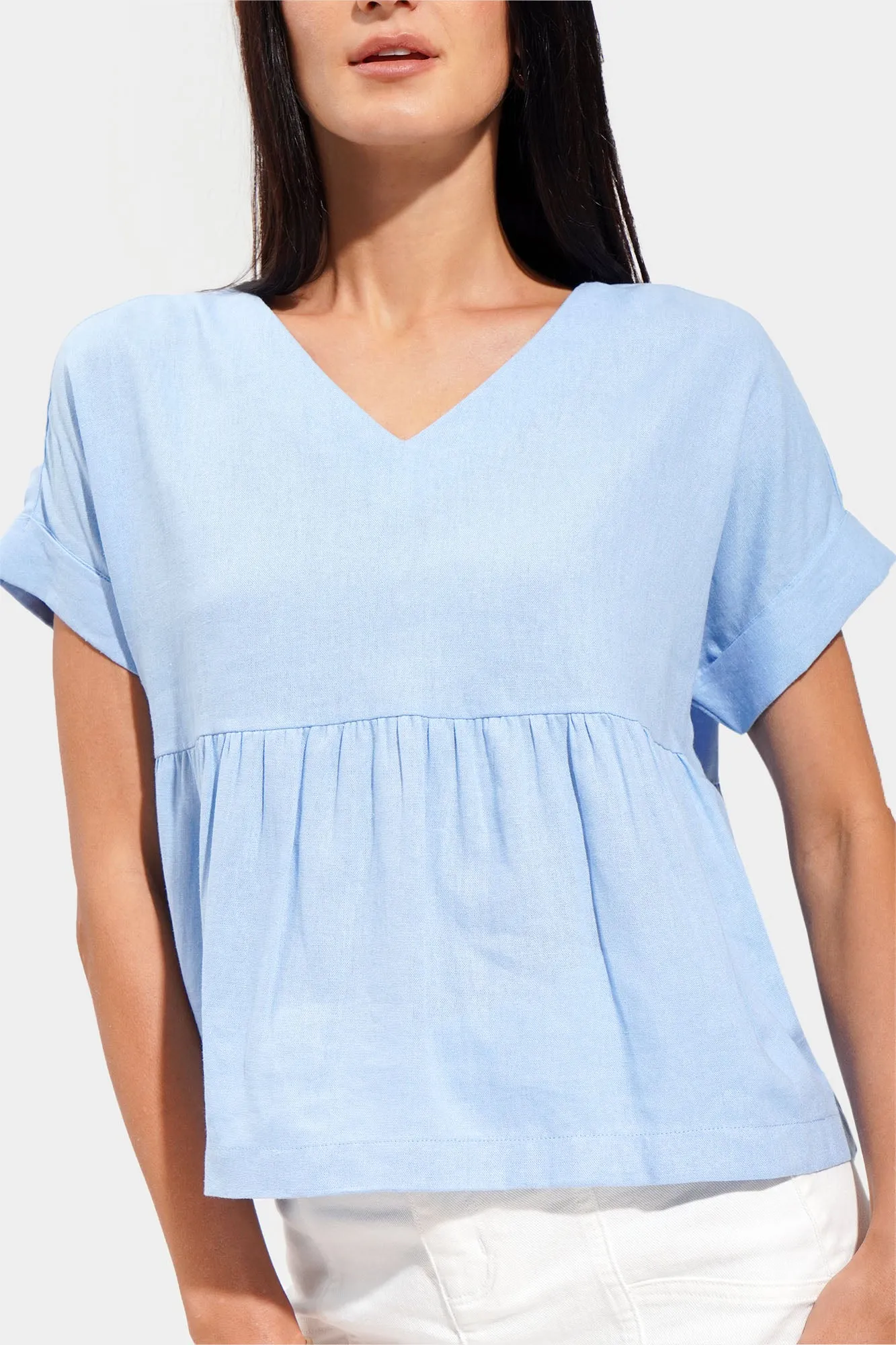REFORME Peplum Top