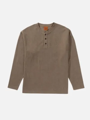 Rhythm Vintage Terry Long Sleeve Henley