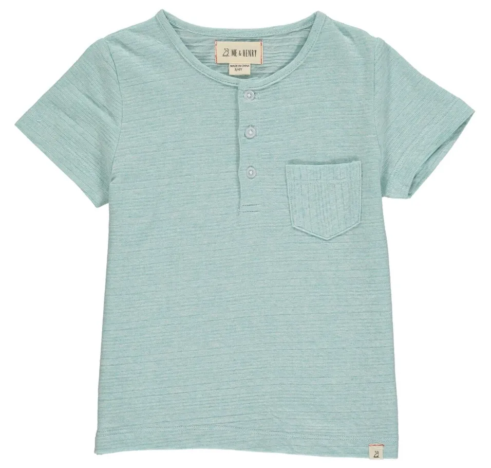 Ribbed Henley Tee