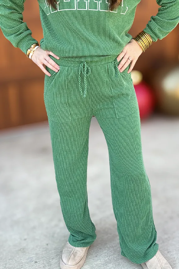Ribbed Pants