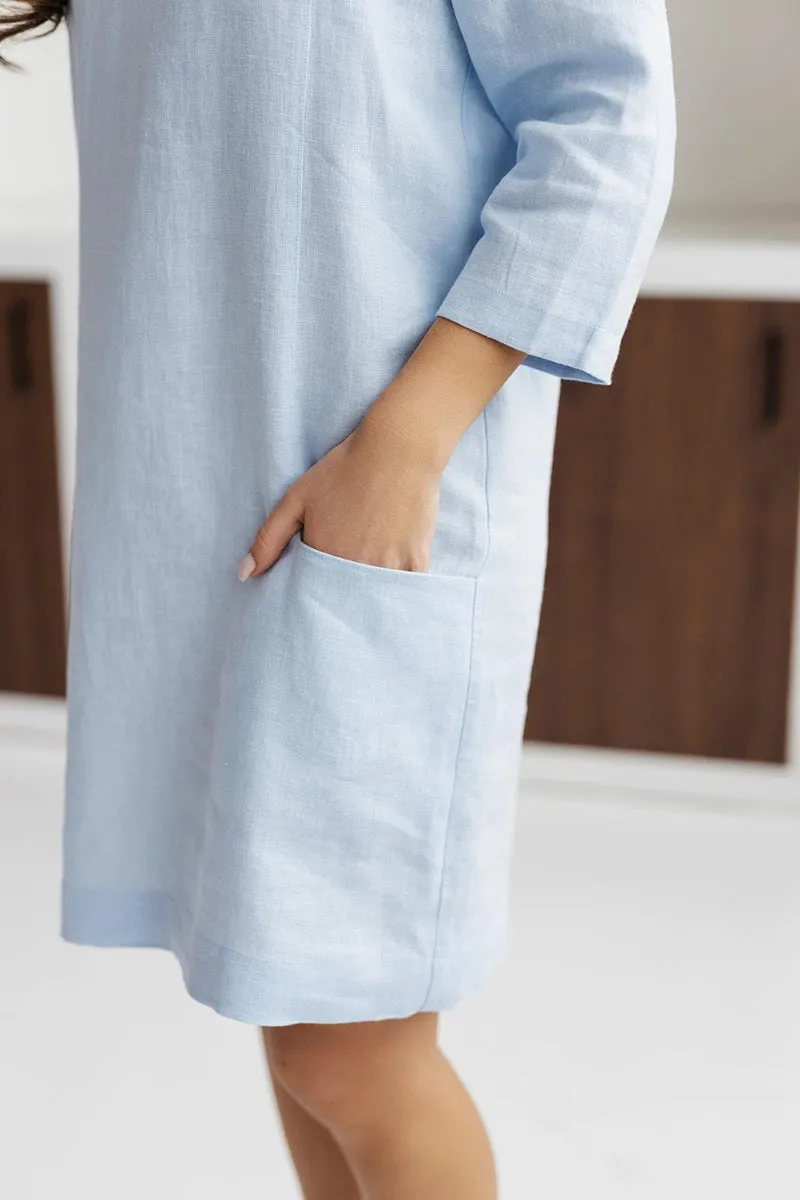 Robe droite décontractée idéale pour un regarder quotidien