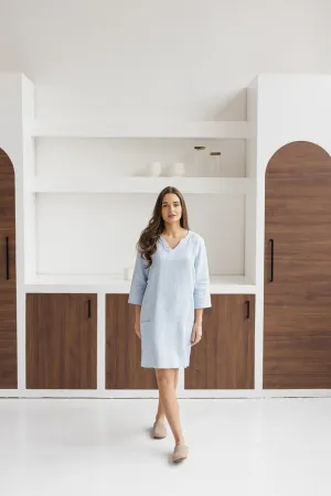 Robe droite décontractée idéale pour un regarder quotidien