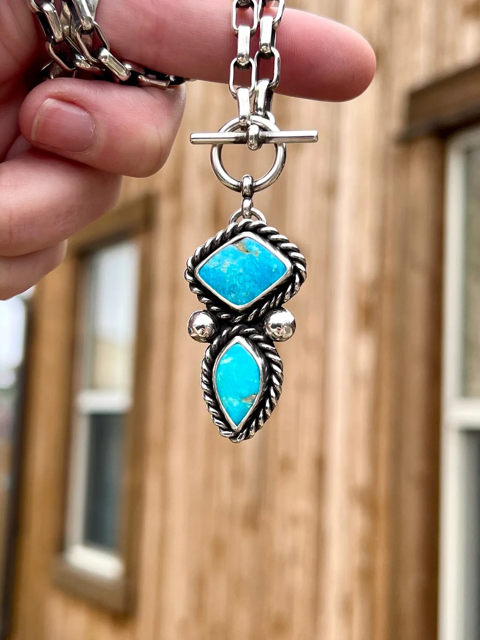 Rocka Rolla Necklace - Kingman Parallelogram