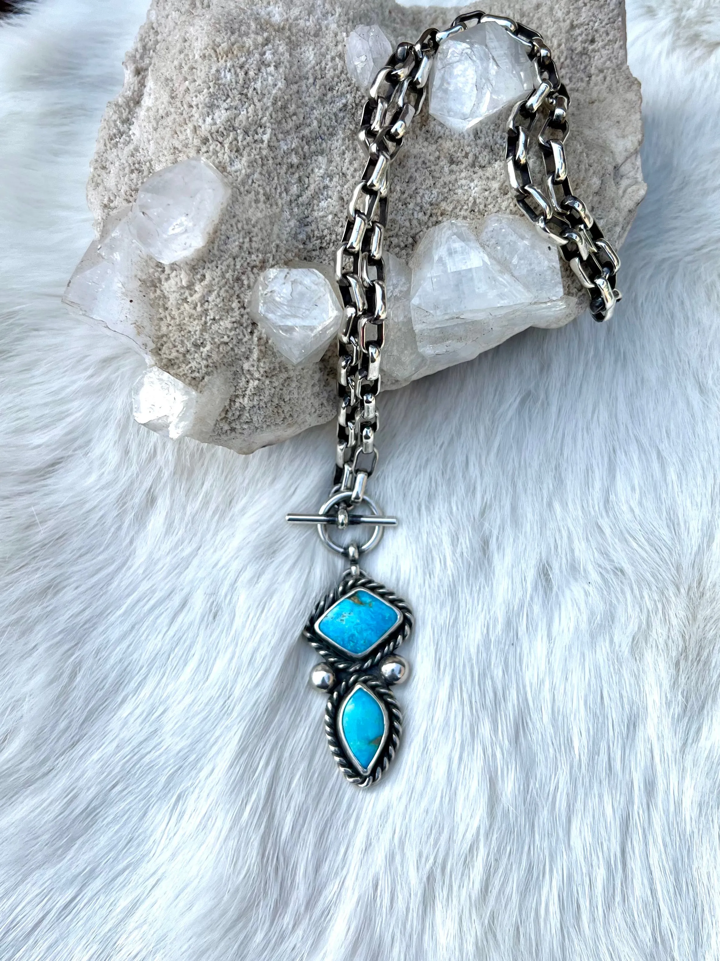 Rocka Rolla Necklace - Kingman Parallelogram
