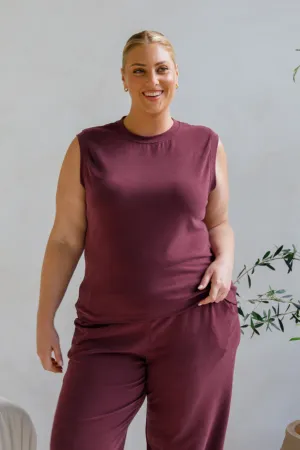 Sadie Lounge Tank | Shiraz