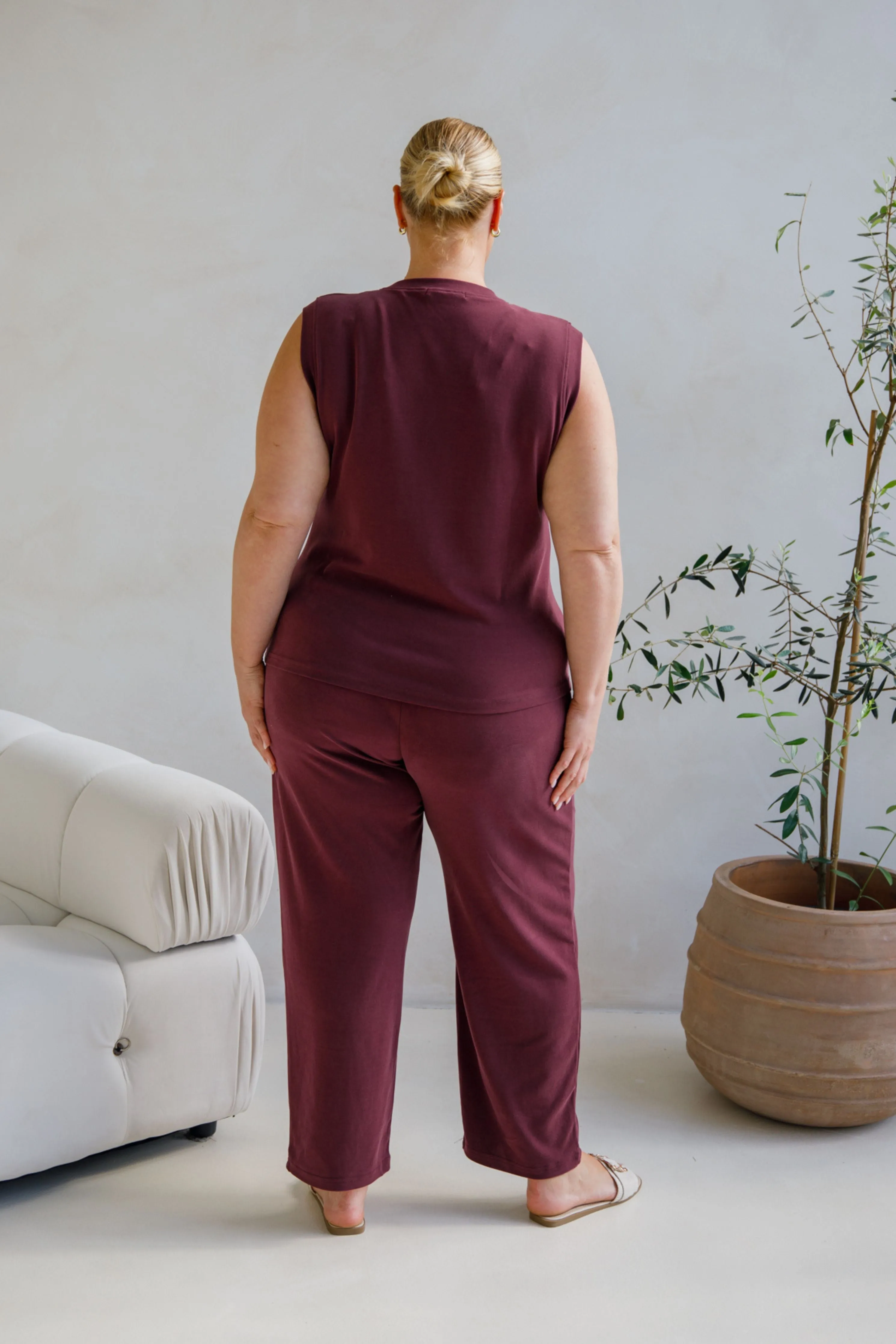 Sadie Lounge Tank | Shiraz