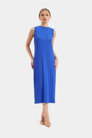 Scallop Sheath Dress