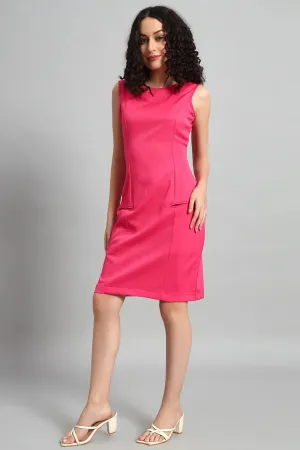 Seamless Shift Dress, Pink
