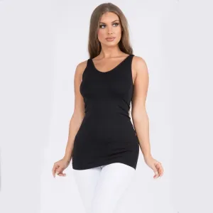 Seamless Tank in Black