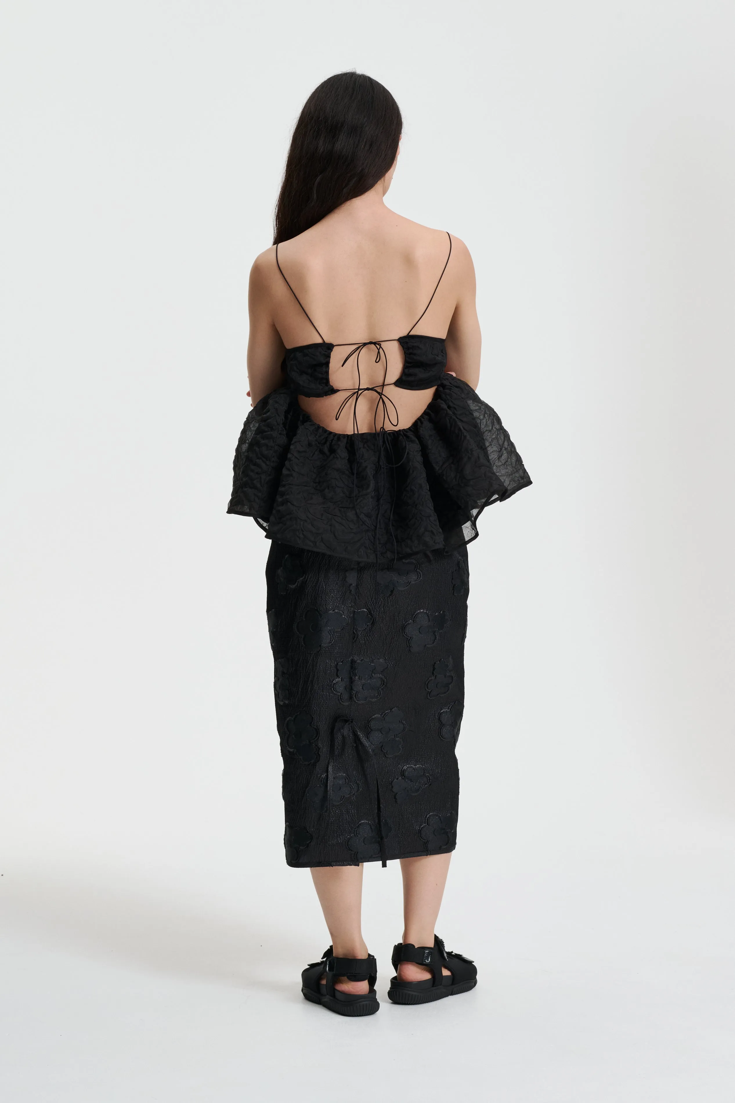 SELENA | TOP NIMBUS MATELASS… BLACK