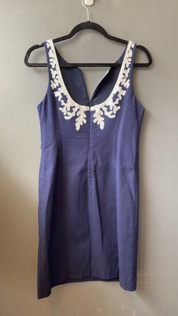 Sequin Detail Shift Dress