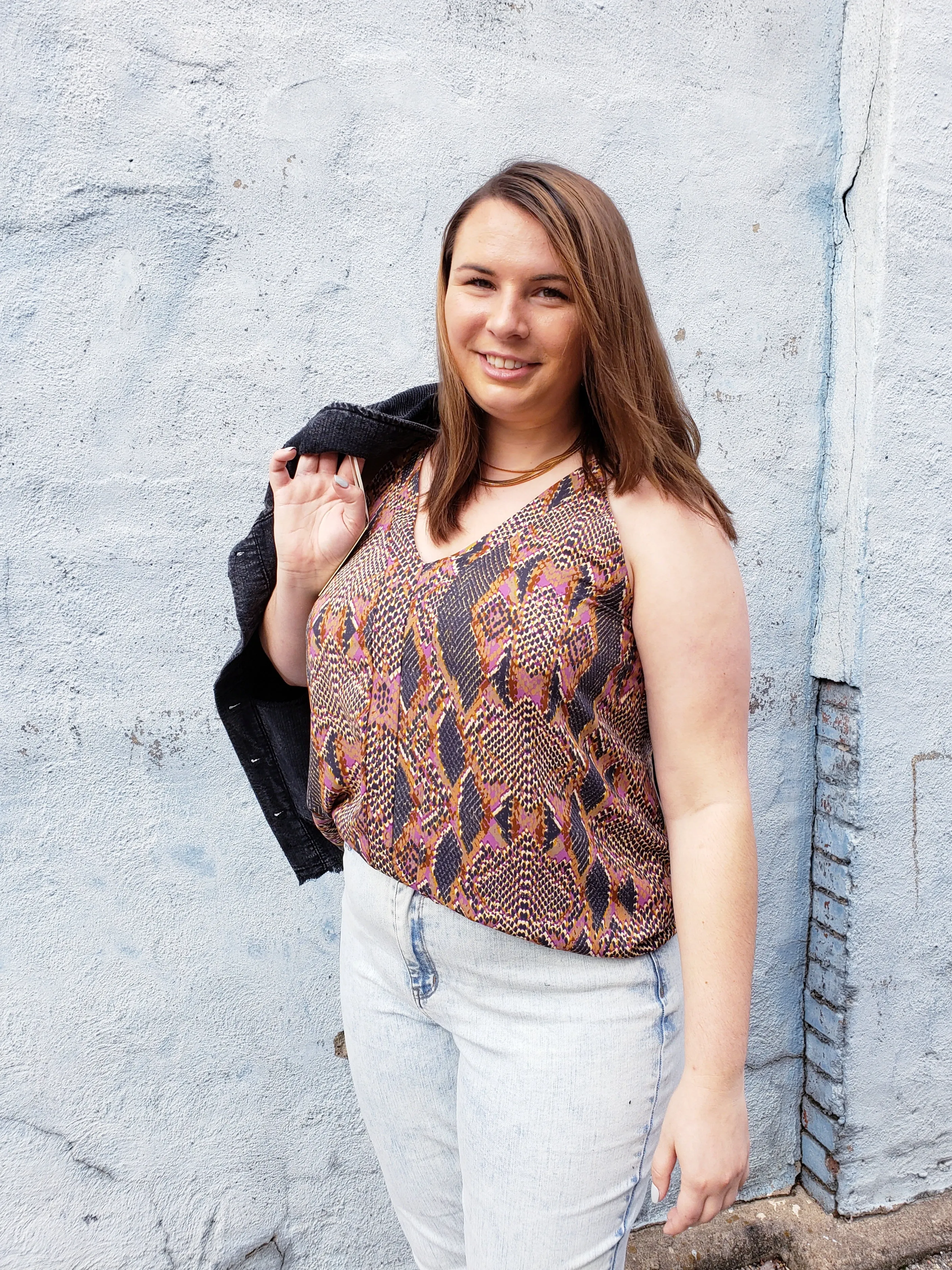 Serena Tank: Charcoal Mix