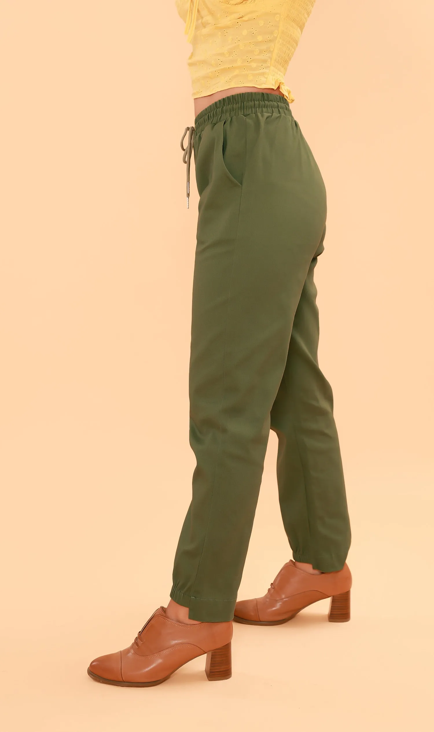 SHANNON Drawstring Pants (Green)