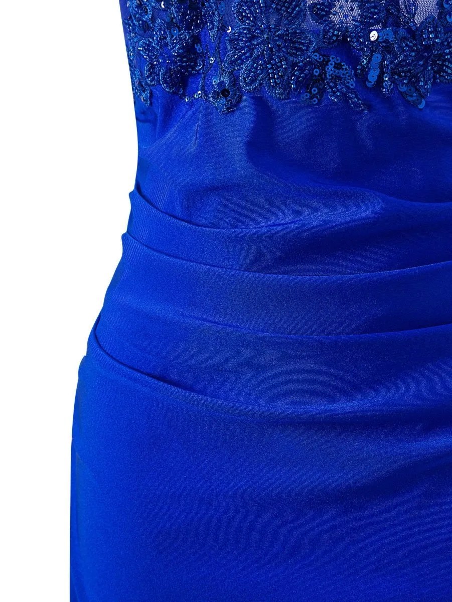 Sheath Short Spaghetti Strap Jersey Homecoming Dresses