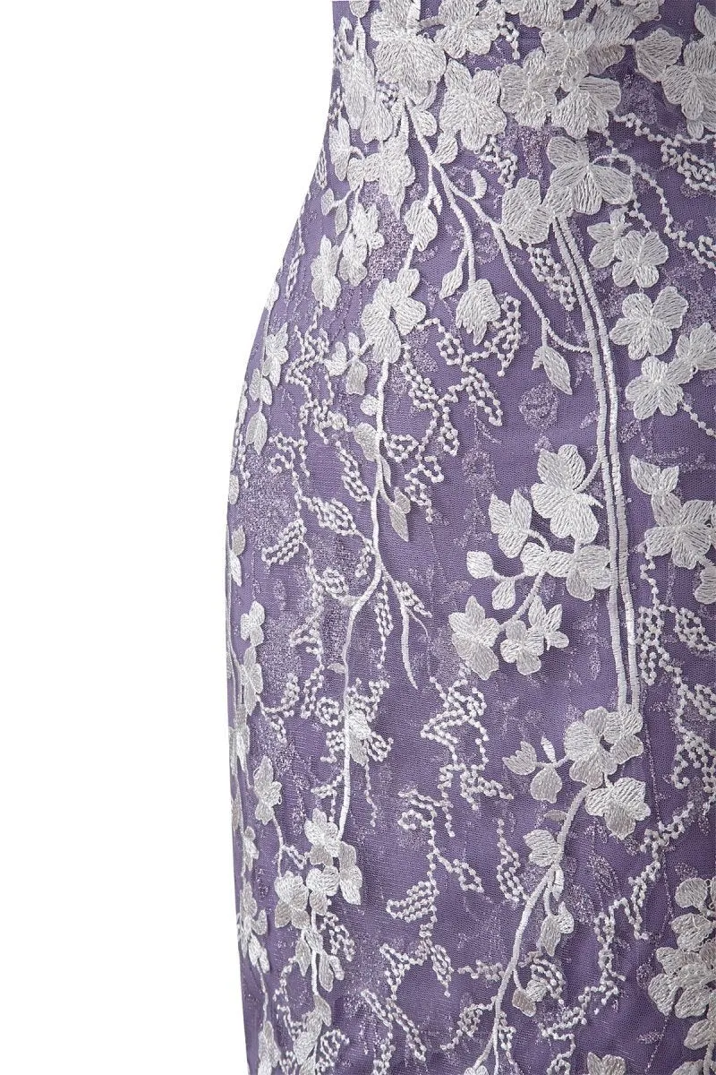 Sheath Short Spaghetti Straps Lace Homecoming Dresses